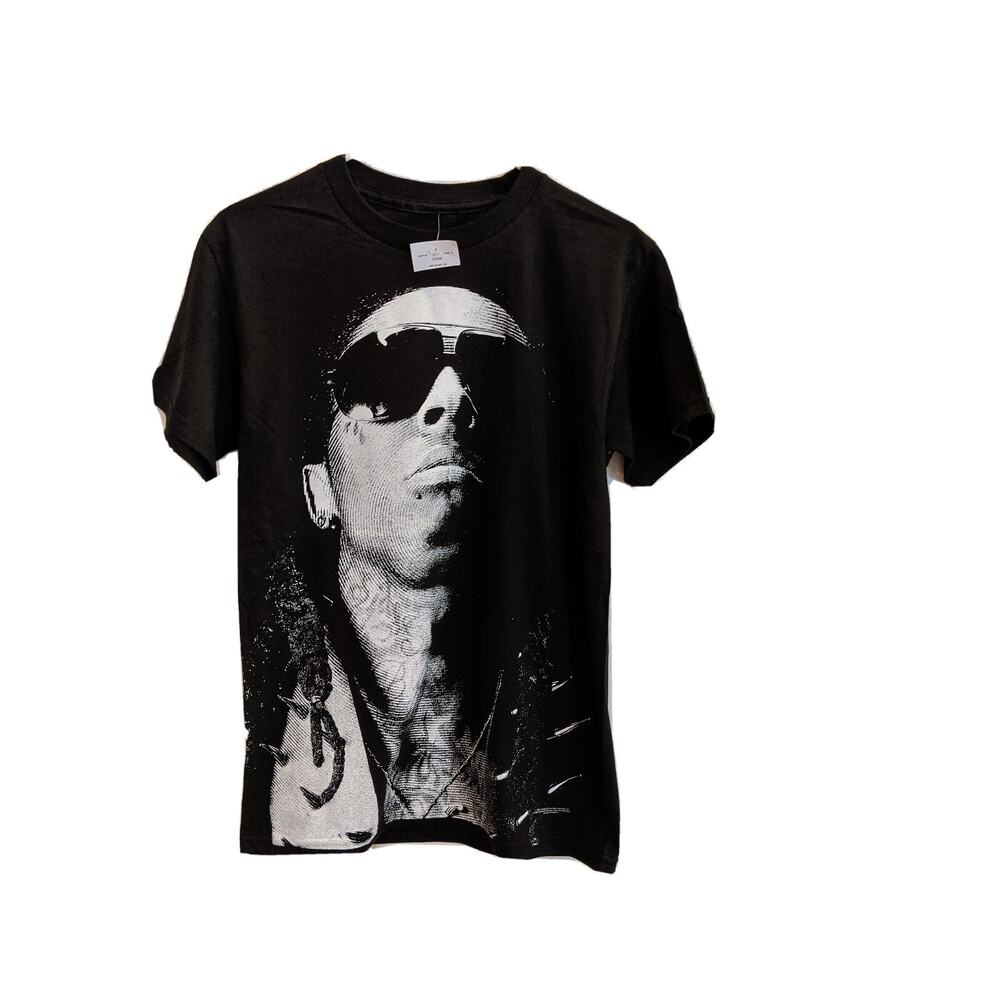 L'il Wayne Graphic Tee Shirt Black Small Young Weezy Carter